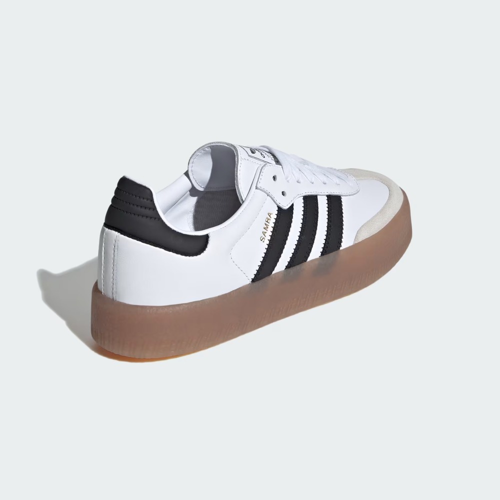 adidas Sambae White Black Originals JI1349 Shoes Women's Size 6.5 New - Picture 5 of 8